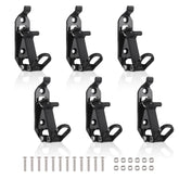 ChimimeDecor front view of black shovel mount showing compact profile and secure hold