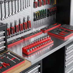 CHOUBAYPER wrench rack focused, keeping wrenches aligned and easy to grab
