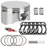 CILOYU 70mm piston kit front packaging showing contents and compatibility benefits