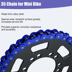 CILOYU 140 links stretched out showing length options and easy trimming benefit