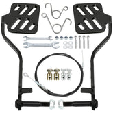 CILOYU front view of assembled brake and throttle pedals showing durable steel construction for reliable control
