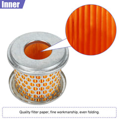 CILOYU fuel filters with fuel line laid out to restore clean fuel flow benefit