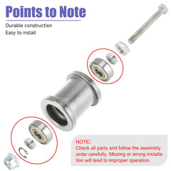 CILOYU metal roller close-up highlighting sturdy construction and wear resistance