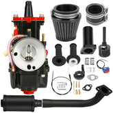 CILOYU front view carburetor showing fit and neat finish, eases installation