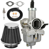 CILOYU PZ26 front view showing carburetor body and intake, clear rebuild benefit
