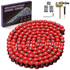 CILOYU front package showing red 35 chain kit and tools for quick install