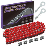 CILOYU red 420 chain front packaging showing product and brand, reliable replacement