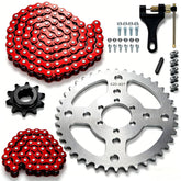 CILOYU front view of 40T sprocket showing mounting holes and durable finish benefit