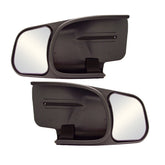 CIPA 10800 front view on truck mirror showing fit and increased visibility