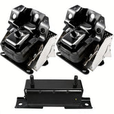 Citumo front view of three engine motor mounts showing fitment and stability benefit