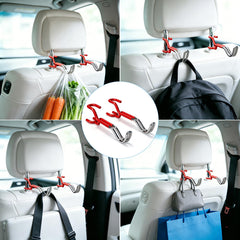 Cityeagle mounted on car headrest demonstrating secure fit and anti-slip benefit