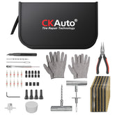 CKAuto front of kit bag laid out showing organized tools and benefits of portability