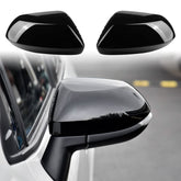 CKE glossy black front view showing sleek mirror cover and enhanced look