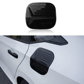 CKE glossy black fuel tank cover front view showing clean lines and fit