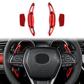 CKE red paddle shifters front view showing sporty finish and visual upgrade