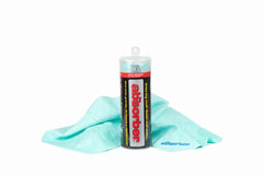 CleanTools Absorber XL front view showing aqua color and generous coverage for quick drying