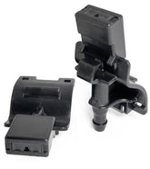 Click&Fit front nozzles showing pair and mounting tips for easy replacement
