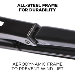 Clix Wipers installation on car demonstrating easy j-hook attachment
