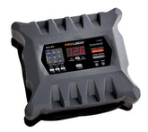 Clore Automotive PL2320 front panel showing controls and indicators for easy operation