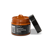 Clyde's balm front jar showing label and included applicator for easy repairs