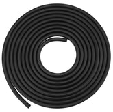 CMOOD front view of coiled fuel hose showcasing 25ft length and label benefits