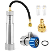 CMOOD front view of injector kit showing compact kit and included parts for accurate injections