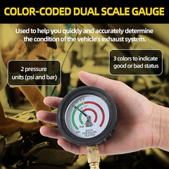 CMTOOL adapters and hose clamp displayed for versatile fitment and secure sealing