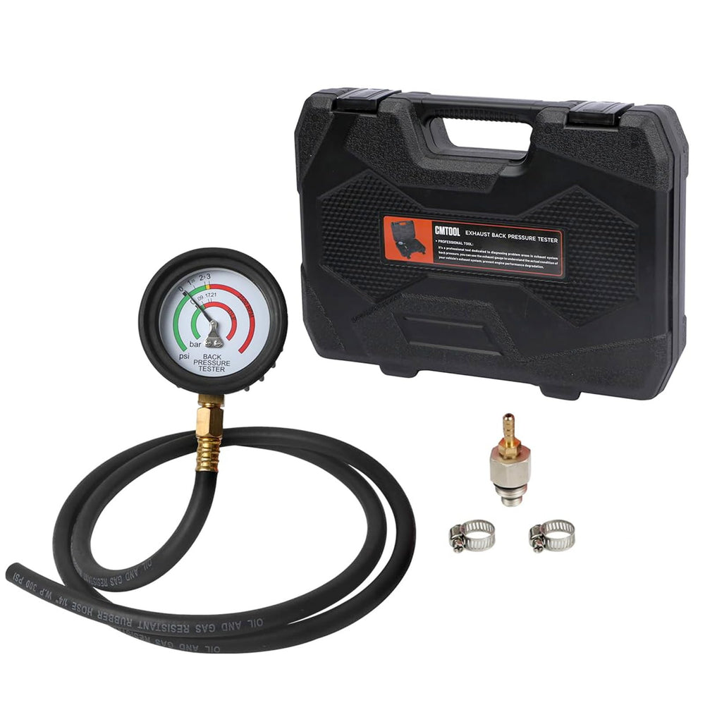 CMTOOL front view of the complete tester kit showing organized tools and portability benefit