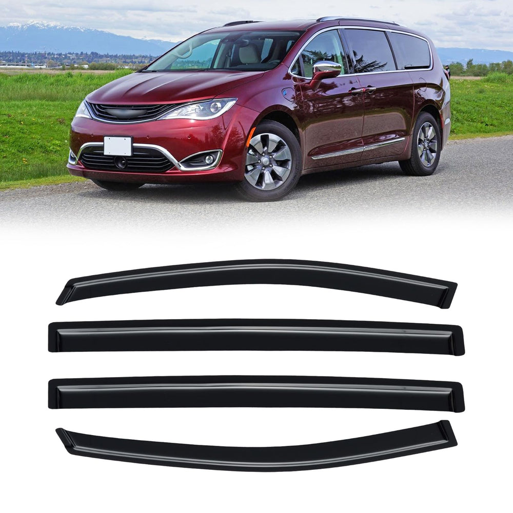 CMVT Auto front package showing all four dark-smoke visors and benefits