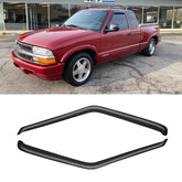 CMVT Auto front packaging showing the two-piece visor set and fitment benefits