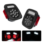 CMVT Auto front smoked tail light showing smoked lens and LED layout for modern look