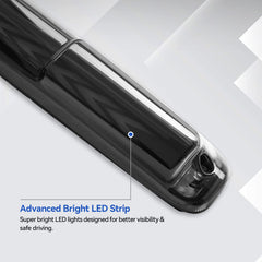 CMVT Auto installed on truck roof showing improved rear visibility benefit