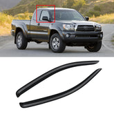 CMVT Auto front profile visor installed on Tacoma showing sleek protection
