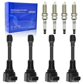 CNPAPC front packaging showing UF549 coil and 9029 plugs, clear part ID and fitment benefit