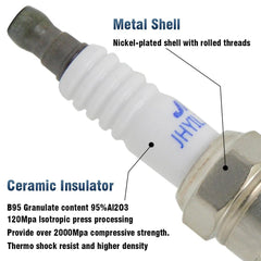 CNPAPC spark plug wires detail with insulation highlighted for heat resistance benefit