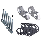 CNRAQR front view of adapter kit showing all components and fitment benefit
