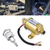 CNRAQR fuel pump front view showing connectors and mounting benefits