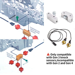 CNRAQR harness connector detail with OEM-style plug, preserves factory wiring