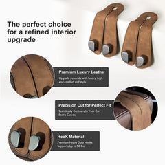 CoBak close-up of stitched suede leather highlighting soft texture and premium finish