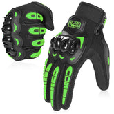 COFIT gloves front view in green showing fit and styling, offering comfortable protection