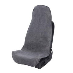 COLINOO front view of grey seat cover protecting upholstery and preventing stains