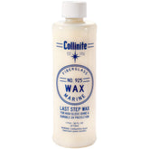 Collinite 925 front label showing product name and benefits for quick ID and trust