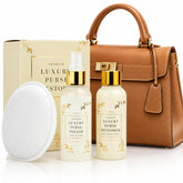 Combat Cleaner front packaging showing bottle and label protecting handbags