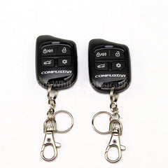 Compustar remote close-up with LED buttons, easy control and status feedback benefit