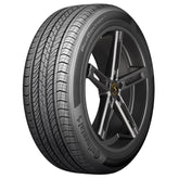 Continental ProContact TX front view showing tire profile and benefit of balanced traction