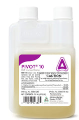 Control Solutions Pivot 10 front bottle view showing label and compact size for easy storage