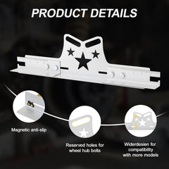 COOLWOLF magnetic measuring tape detail providing stable contact and repeatable measurements
