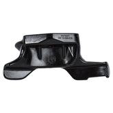 Corghi black plastic duckhead front view showing shape and non-marring surface for wheel protection