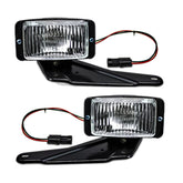 corkiauto front assembly pair showing complete fog lamp set and restored appearance