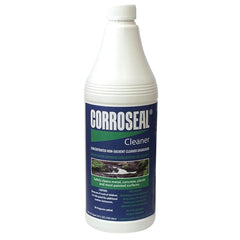Corroseal bottle front label showing product name and safe-use features